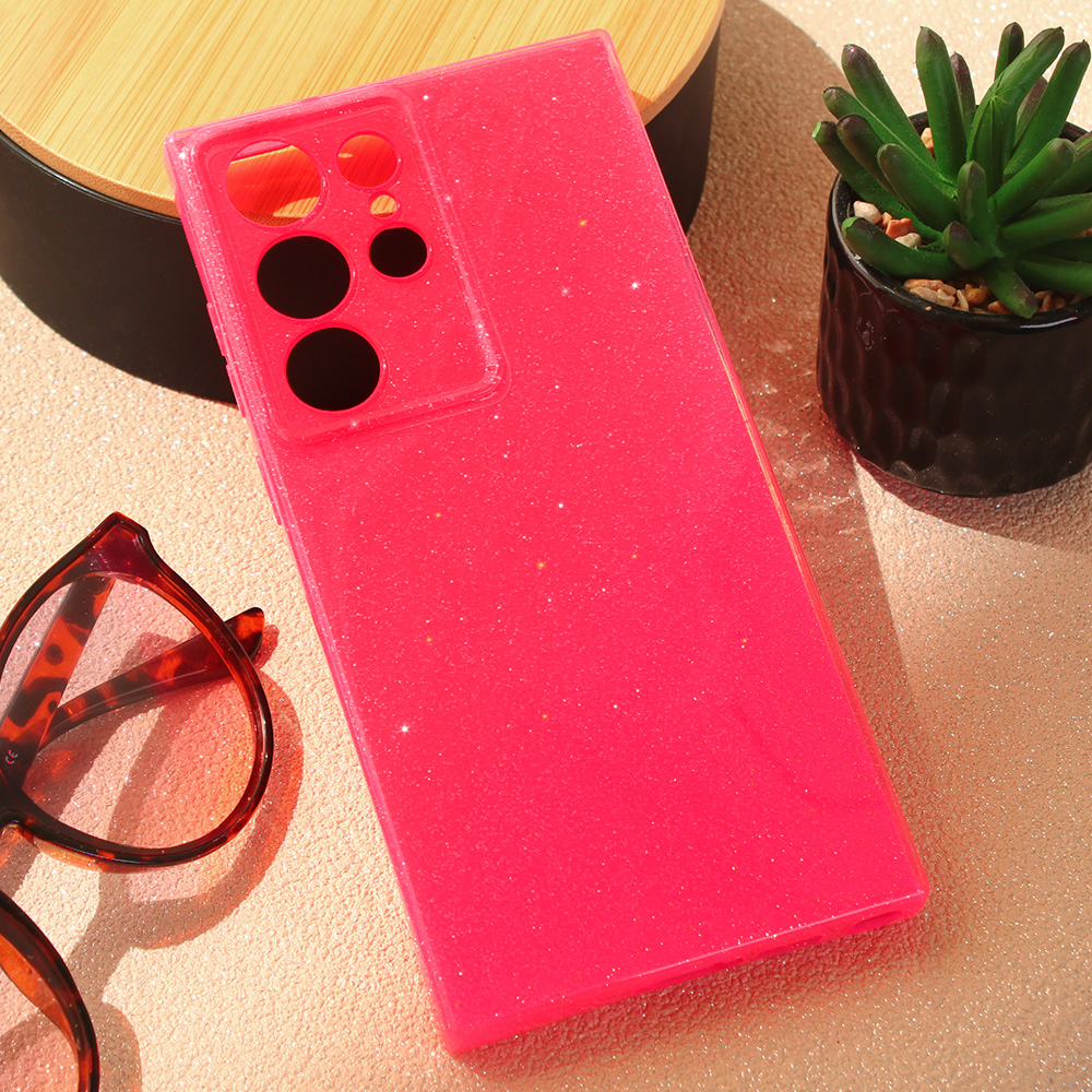 Maska(futrola) Sparkle Dust za Samsung S918B Galaxy S23 Ultra pink