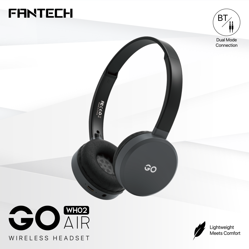 Bluetooth slusalice Fantech GO Air WH02 crne