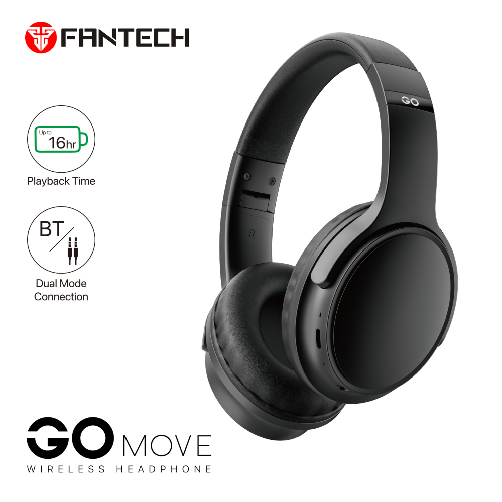 Bluetooth slusalice Fantech GO Move WH03 crne
