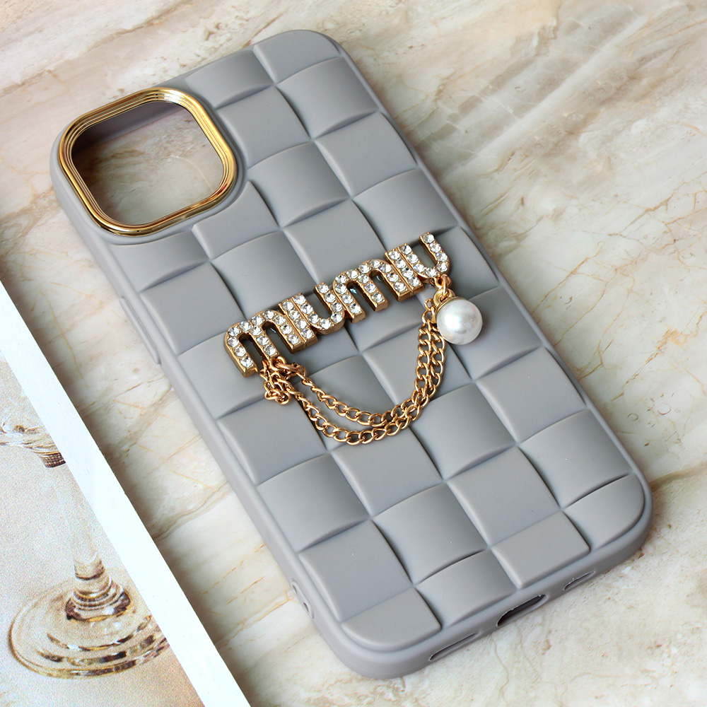 Maska(futrola) Pearl za iPhone 13 6.1 siva