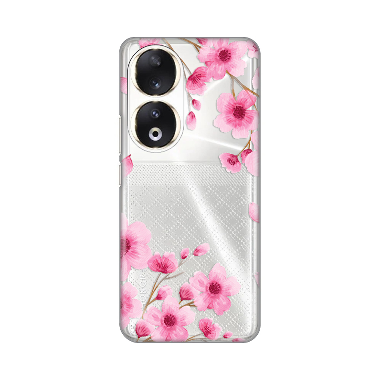 Maska(futrola) Silikonska Print Skin za Honor 90 Rose Flowers