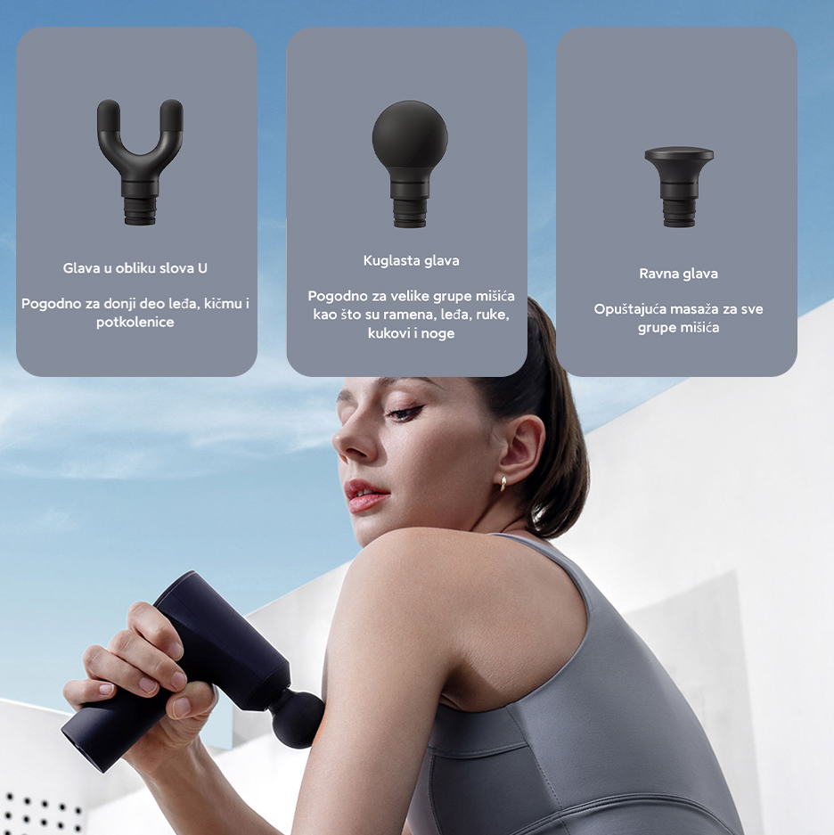 Masazer Xiaomi Mi Massage Gun Mini EU - Mob-Shop