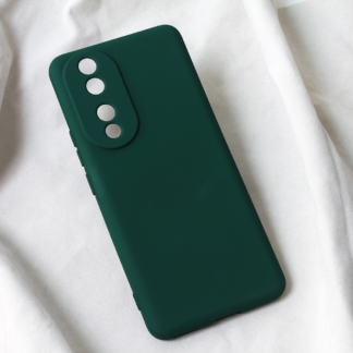 Maska(futrola) Teracell Soft Velvet za Honor 90 tamno zelena