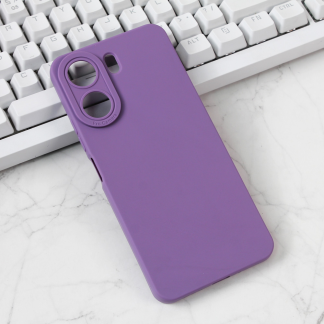 Maska(futrola) Silikon Pro Camera za Xiaomi Redmi 13C ljubicasta