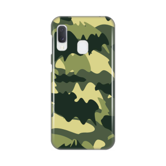 Maska(futrola) Silikonska Print Skin za Samsung A202F Galaxy A20e Army