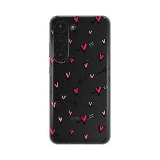 Maska(futrola) Silikonska Print Skin za Samsung S911B Galaxy S23 Heart Pattern