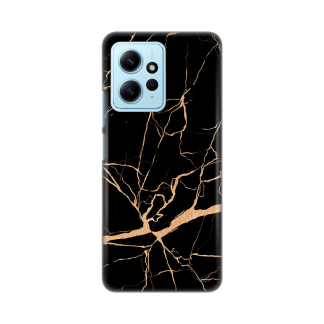 Maska(futrola) Silikonska Print za Xiaomi Redmi Note 12 4G (EU) All Black