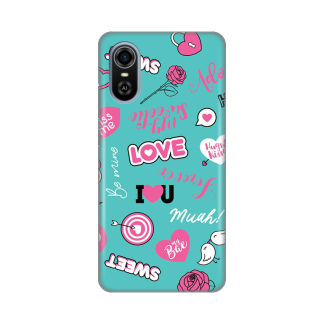 Maska Silikonska Print za ZTE Blade A31 Plus Love