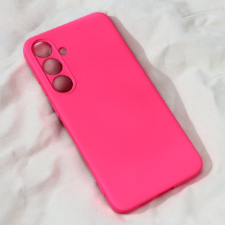 Maska(futrola) Teracell Soft Velvet za Samsung Galaxy S24 Plus pink