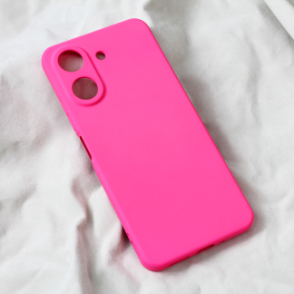 Maska(futrola) Teracell Soft Velvet za Xiaomi Redmi 13C pink