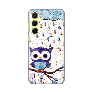 Maska(futrola) Silikonska Print Skin za Samsung A556B Galaxy A55 5G Owl