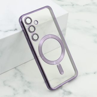 Futrola CAMERA PROTECT MagSafe za Samsung S921B Galaxy S24 5G ljubicasta