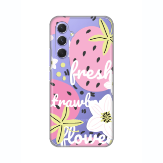 Maska Silikonska Print Skin za Samsung A546B Galaxy A54 5G Fresh Pink