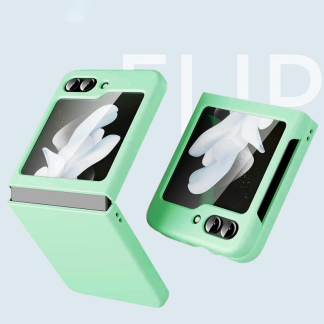 Maska Elegant Fold za Samsung Z Flip 6 svetlo zelena
