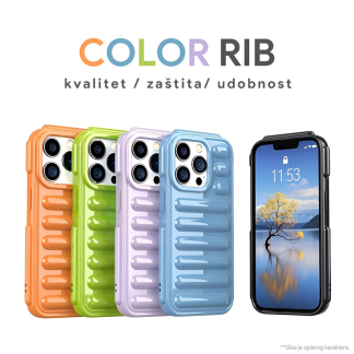 Maska Color Rib za Samsung Galaxy S24 Plus lila