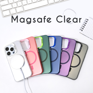 Maska(futrola) Magsafe Clear za Samsung A556B Galaxy A55 5G srebrna