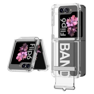 Futrola CLEAR STRAP za Samsung F741B Galaxy Z Flip 6 5G bela