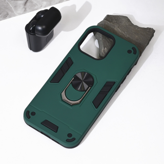 Maska(futrola) Hard Ring za iPhone 16 Pro Max 6.9 tamno zelena