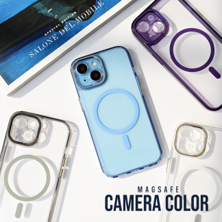 Maska(futrola) Magsafe Camera Color za iPhone 14 Pro 6.1 ljubicasta