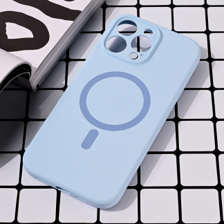 Maska(futrola) Magsafe Pure color za iPhone 16 Pro Max 6.9 svetlo plava