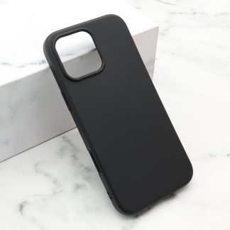 Maska Soft Silicone za iPhone 16 Pro Max (6.9) crna