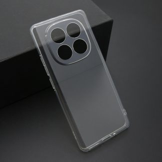 Futrola ULTRA TANKI PROTECT silikon za Xiaomi Redmi Note 14 Pro 5G providna (bela)