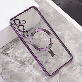 Maska(futrola) Magsafe Lux za Samsung S721B Galaxy S24 FE ljubicasta
