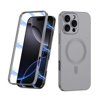 Futrola 360 COLOR MagSafe za iPhone 16 Pro (6.3) siva