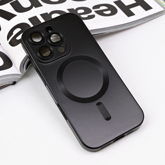 Maska(futrola) Magsafe Chrome za iPhone 16 Pro 6.3 crna