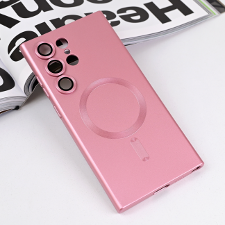 Maska(futrola) Magsafe Chrome za Samsung S918B Galaxy S23 Ultra roze
