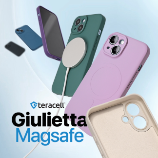 Maska(futrola) Teracell Giulietta Magsafe za iPhone 14 Pro 6.1 tamno zelena