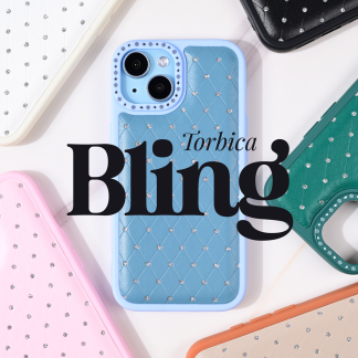 Maska(futrola) Bling za Samsung A256B Galaxy A25 5G plava