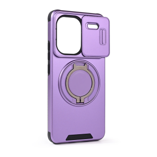 Maska(futrola) CamShield Ring stand za Xiaomi Redmi Note 13 Pro Plus (EU) ljubicasta