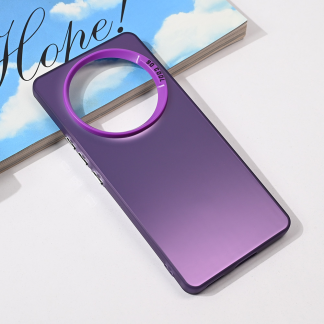 Maska(futrola) Clear za Honor Magic 7 lite/X9c ljubicasta