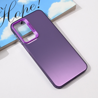Maska(futrola) Clear za Samsung A165F Galaxy A16 ljubicasta