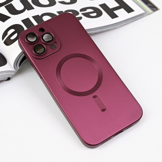 Maska(futrola) Magsafe Chrome za iPhone 13 Pro Max 6.7 bordo