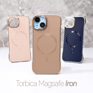 Maska(futrola) Magsafe Iron za iPhone 15 Pro Max 6.7 braon