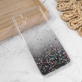 Maska(futrola) Silikonska Glitter za Samsung A065F Galaxy A06 5G crna
