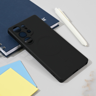 Maska(futrola) Teracell Giulietta Magsafe za Samsung S938B Galaxy S25 Ultra crna