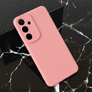 Maska(futrola) Teracell Giulietta za Samsung S936B Galaxy S25 Plus mat tamno roze