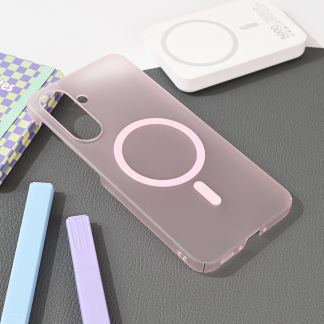 Maska(futrola) Magsafe Matte PC za Samsung A566B Galaxy A56 5G roze