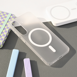 Maska(futrola) Magsafe Matte PC za Samsung S931B Galaxy S25 bela