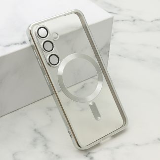 Maska CAMERA PROTECT MAGSAFE za Samsung S931B Galaxy S25 5G srebrna