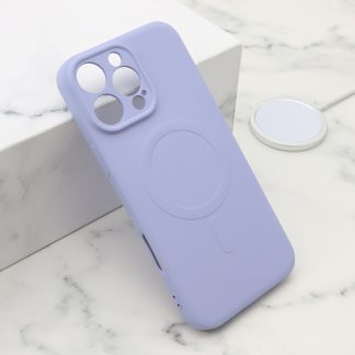 Futrola VELVET TOUCH MagSafe za iPhone 16 Pro Max (6.9) ljubicasta