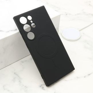 Futrola VELVET TOUCH MagSafe za Samsung S928B Galaxy S24 Ultra 5G crna