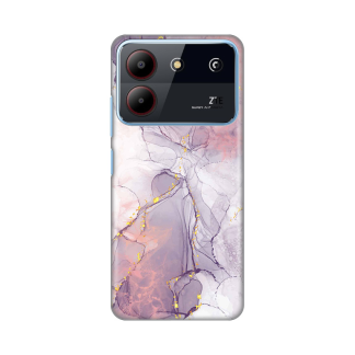 Maska(futrola) Silikonska Print za ZTE Blade A54 Pink Marble