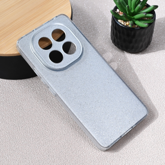 Maska Sparkle Dust za Xiaomi Redmi Note 14 Pro 4G/5G/Pro Plus srebrna