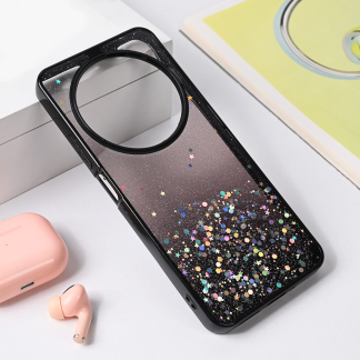 Maska Frame Glitter za Xiaomi Redmi 14C crna