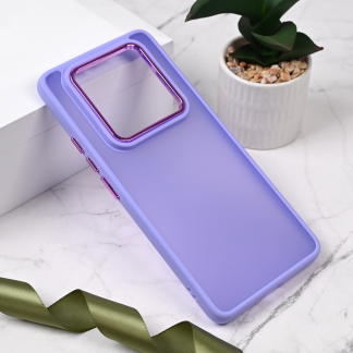 Maska(futrola) Shining Camera za Xiaomi Redmi Note 14 Pro 5G ljubicasta