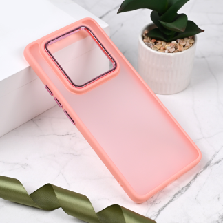 Maska(futrola) Shining Camera za Xiaomi Redmi Note 14 Pro 5G roze